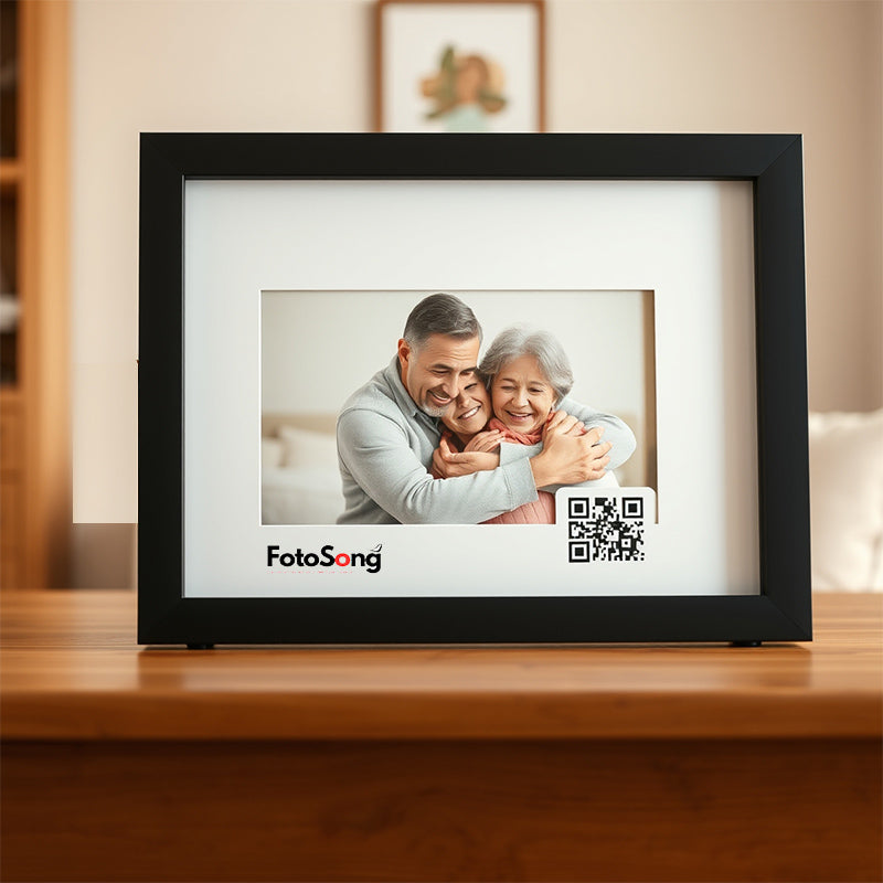 Quadro con Foto e Canzone Personalizzata